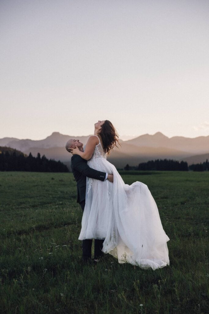 all inclusive elopement wedding packages in alberta kananaskis 