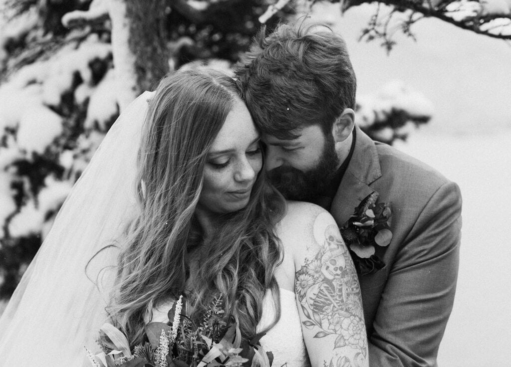 destination elopement experience
/ banff elopement photographer