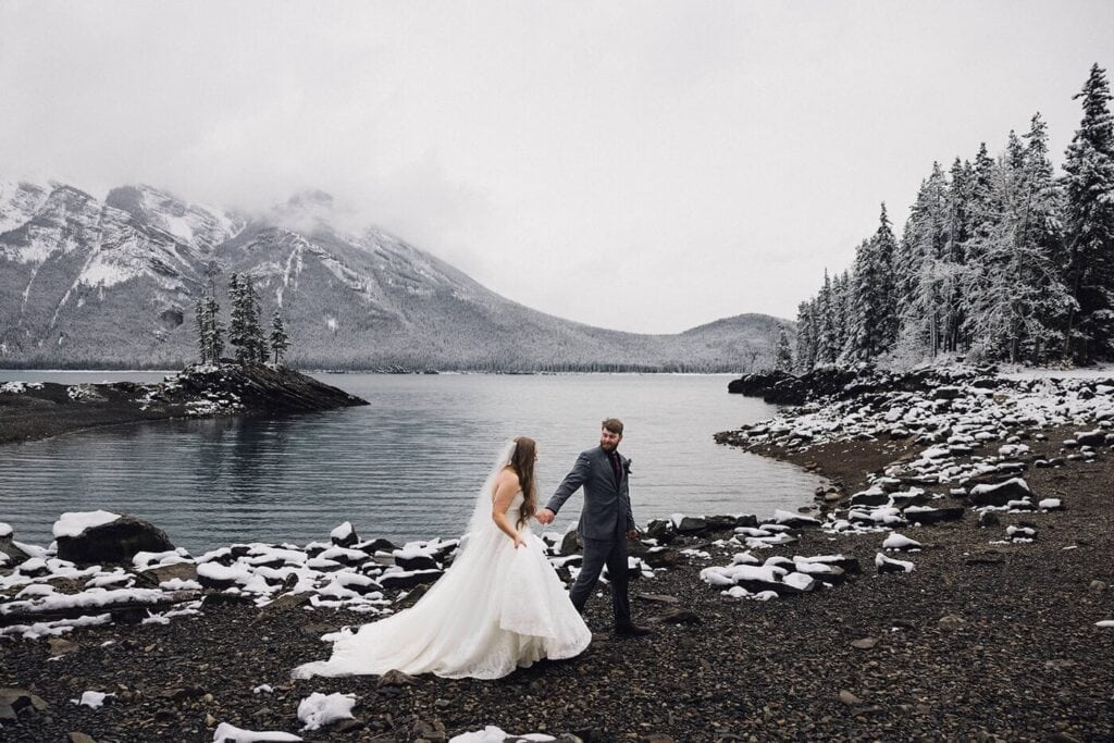 meaningful elopement / banff elopement photographer